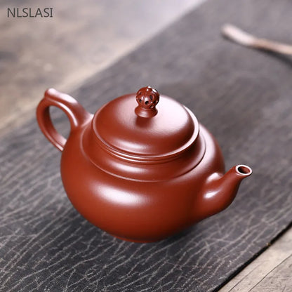 280ml High Quality Zisha Dahongpao Tea Infuser Yixing Purple Clay Tea Pot Chinese Filter Beauty Kettle Master Handmade Tea Set