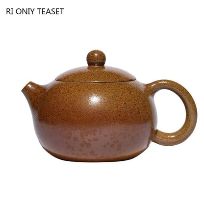 280ml Tradition Firewood Kiln Change Yixing Purple Clay Teapots Master Handmade Tea Pot Beauty Kettle Chinese Zisha Tea Set