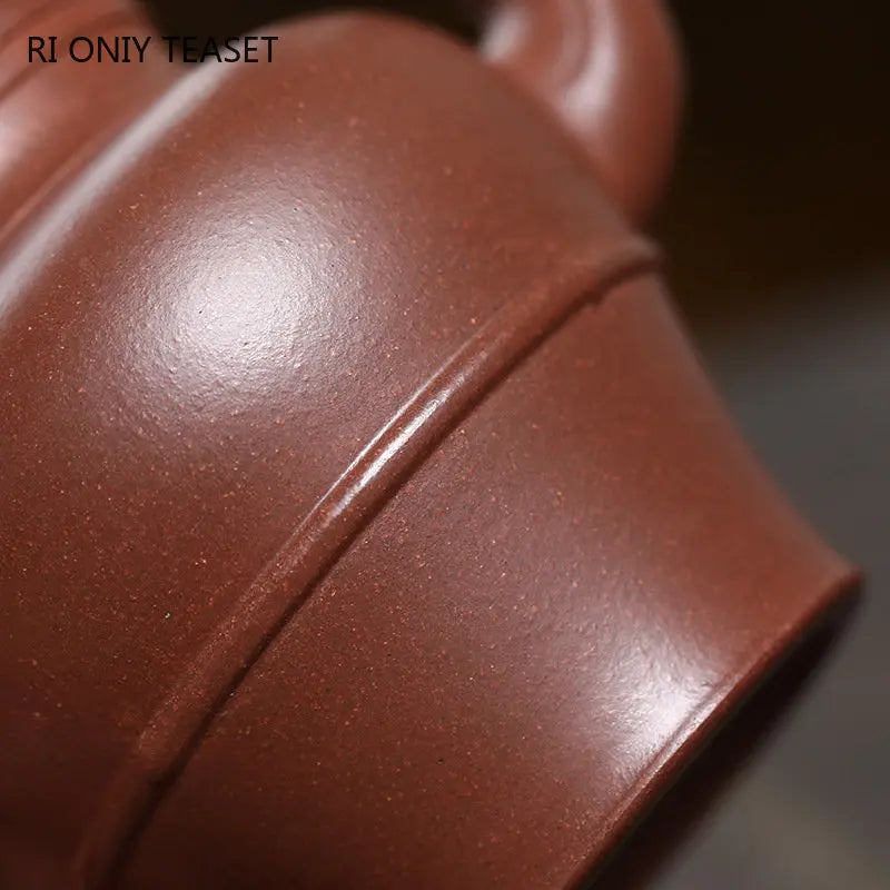 280ml Yixing Raw Ore Purple Clay Teapots High-end Handmade Large Capacity Tea Pot Beauty Kettle Chinese Zisha Tea Set Collection