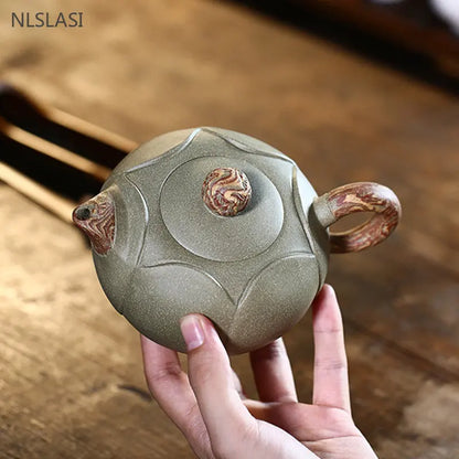 280ml Yixing Tea Pot Purple Clay Teapots Beauty Handmade Kettle Tea Set Tie Guanyin Teaware Customized Authentic Large Capacity