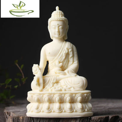 Medicine Master Buddha Characters Statue Resin Art Sculpture Exquisite carving Home Room Office Decor Figurine Free Delivery