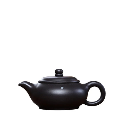 290cc High Quality Yixing Purple Clay Teapot Master Handmade Stone Scoop Pot Chinese Zisha Tea Set Beauty Tea Maker