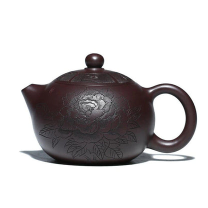 290ml Chinese Yixing High-end Purple Clay Teapots Famous Handmade Xi Shi Tea Pot Raw Ore Purple Mud Kettle Zisha Tea Set Gifts