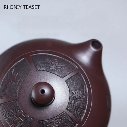 290ml Chinese Yixing High-end Purple Clay Teapots Famous Handmade Xi Shi Tea Pot Raw Ore Purple Mud Kettle Zisha Tea Set Gifts