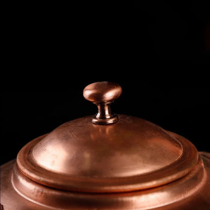 2L/3L Handmade Red Copper Teapot Tibetan Long Mouth Copper Kettle Boiling Water Kettle Kitchen Cold Kettle Pure Copper Tea Set