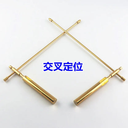 2PCS # large size Geomantic master tool-Southeast Asia efficacious Eight Diagrams FENG SHUI Compass divine dragon dowsing Rod