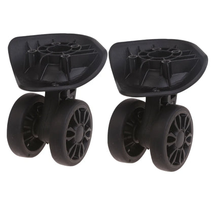 2Pcs A89 Trolley Caster Replacement Suitcase Luggage Box Wheels Double Row 360° Spinner Repairing Heavy Duty Wheels