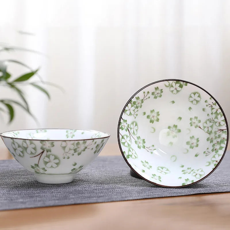 2Pcs Chinese Blue and White Porcelain Cone Teacup Hand-Painted Ceramic Tea Bowl Travel Portable Tea Set Supplies Tea Cup 70ml