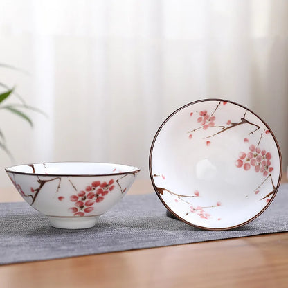 2Pcs Chinese Blue and White Porcelain Cone Teacup Hand-Painted Ceramic Tea Bowl Travel Portable Tea Set Supplies Tea Cup 70ml
