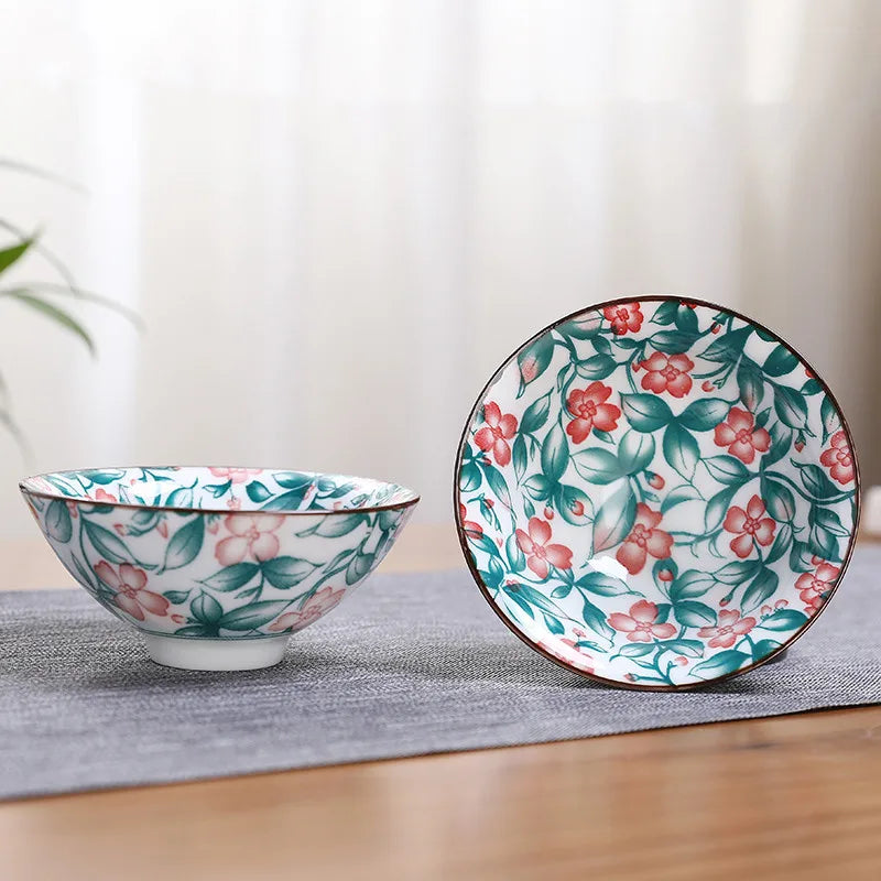 2Pcs Chinese Blue and White Porcelain Cone Teacup Hand-Painted Ceramic Tea Bowl Travel Portable Tea Set Supplies Tea Cup 70ml