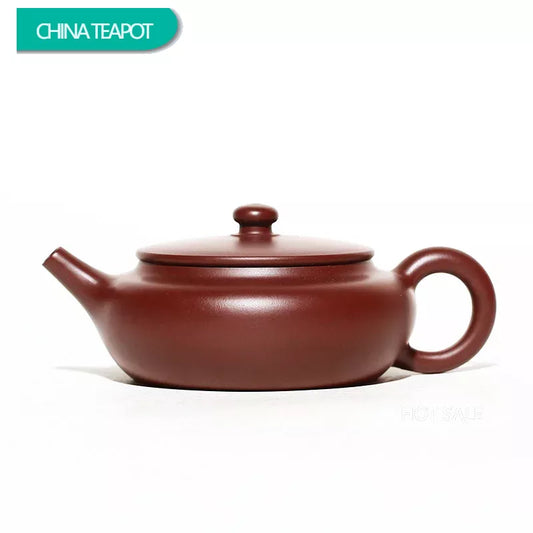 130ml Chinese Yixing Famous Purple Clay Teapots Raw Ore Zhu Mud Handmade Tea Pot Kettle Authentic Zisha Tea Set Accessories