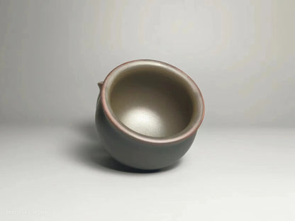 2pcs Hot Sale Qinzhou Ceramic nixing Tao cup(Not Yixing Clay Teapot) teacup for Puer oolong Kung Fu Cha Gift For Festival