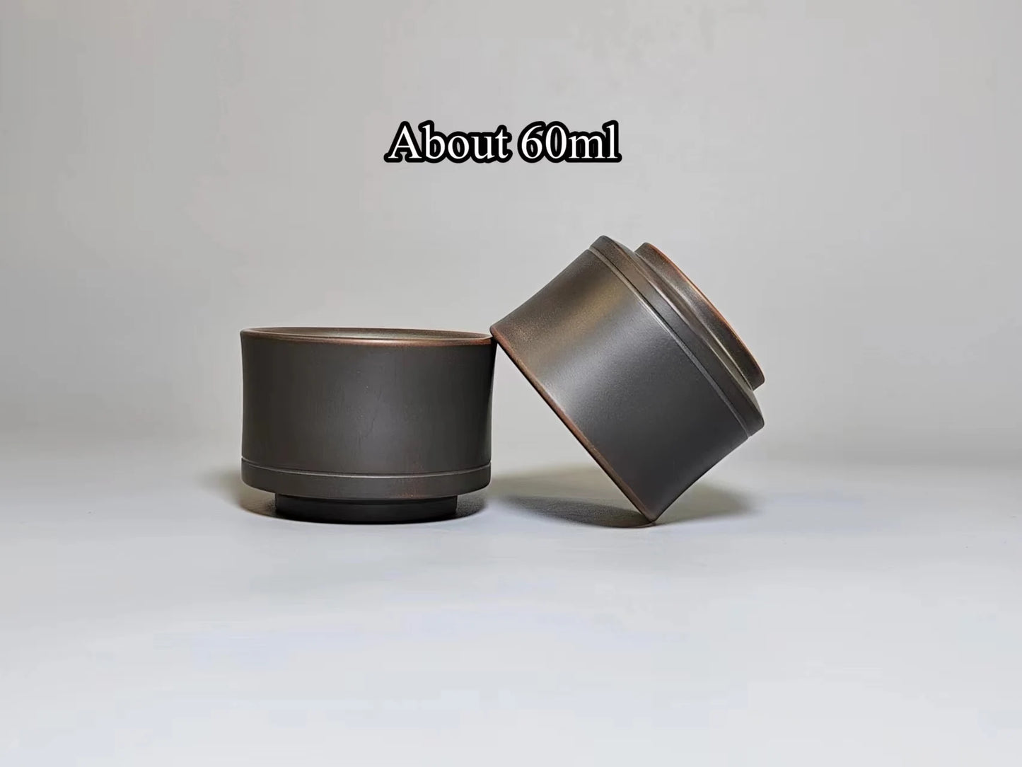 2pcs Hot Sale Qinzhou Ceramic nixing Tao cup(Not Yixing Clay Teapot) teacup for Puer oolong Kung Fu Cha Gift For Festival