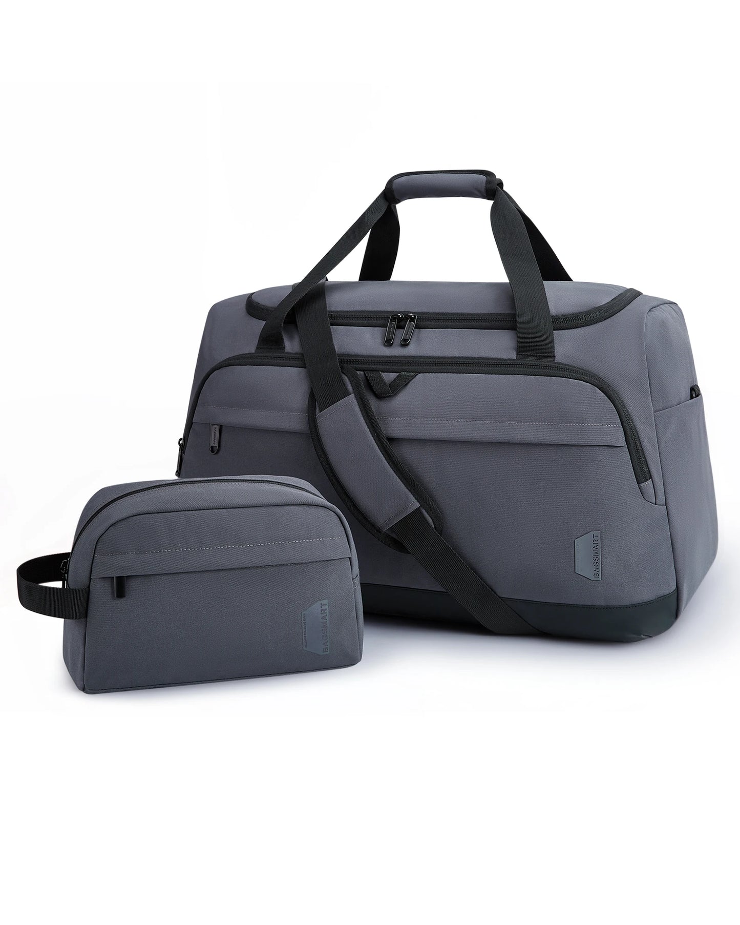 2pcs Men Tote Bag BAGSMART Large Capacity Shoulder Duffle Bags for Women Top Handle Satchel Purse Whitney Laptop Backpack