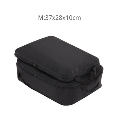 2pcs Travel Compression Packing Cubes Bag Portable Suitcase Clothes Organizers Waterproof Luggage Storage Cases Drawer Bags