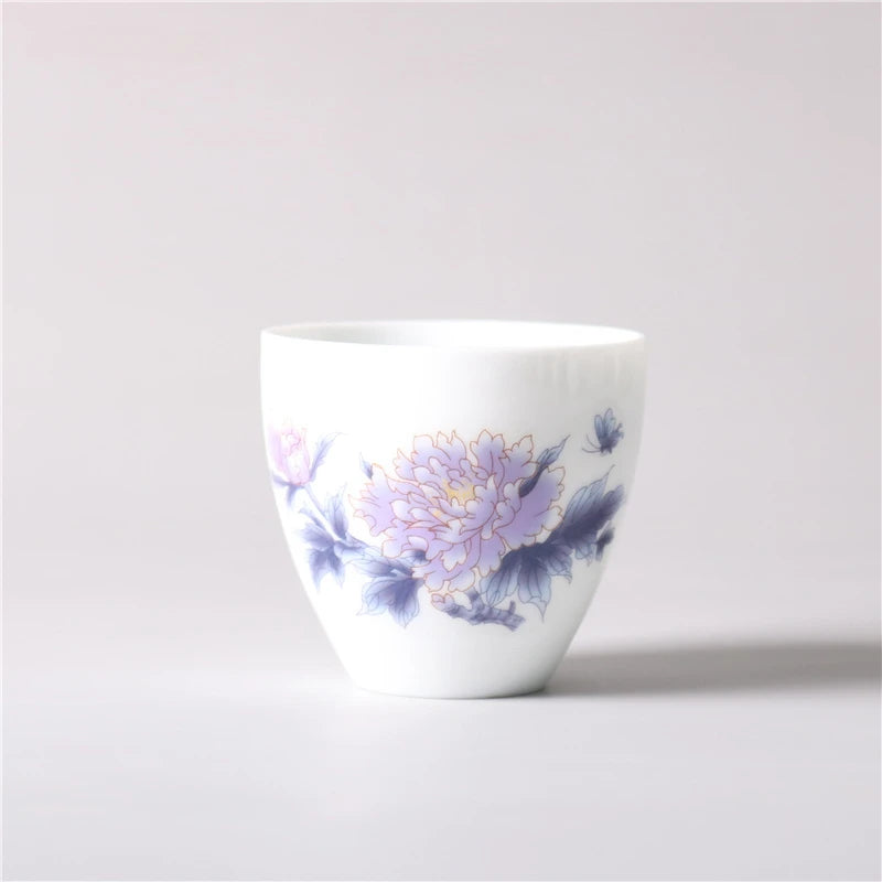 2pcs/lot Japanese Style Tea Cup Ceramic Single Cup Teacup Small Tea Cups Small Coffee Tea Cups Home Living Room Table Ornaments