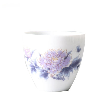 2pcs/lot Japanese Style Tea Cup Ceramic Single Cup Teacup Small Tea Cups Small Coffee Tea Cups Home Living Room Table Ornaments