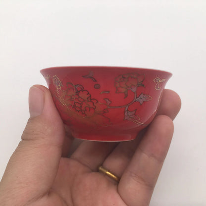 2pcs/lot porcelain tea cup on sales for wedding Chinese kungfu tea cups ceramic china cup of tea small size for Puer green tea