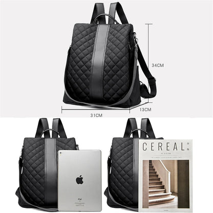 3 In 1 Anti Theft Bagpack Shoulder Sac A Dos Oxford Backpacks for School Teenager Girls 2022 New Casual Female Travel Bookbag