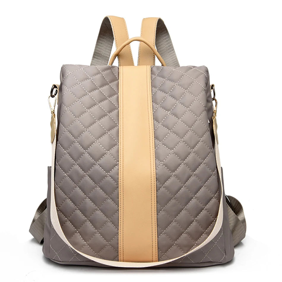 3 In 1 Anti Theft Bagpack Shoulder Sac A Dos Oxford Backpacks for School Teenager Girls 2022 New Casual Female Travel Bookbag