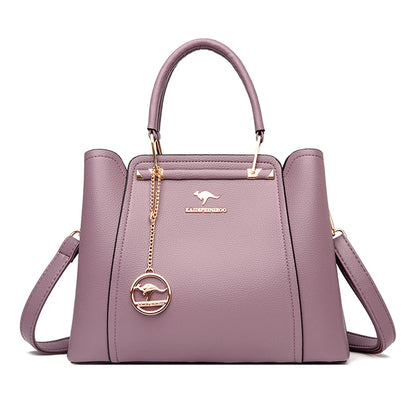 3 Layers Quality Leather Luxury Handbags Women Bags Designer Crossbody Bags for Women 2024 Large Capacity Tote Bag Sac A Main