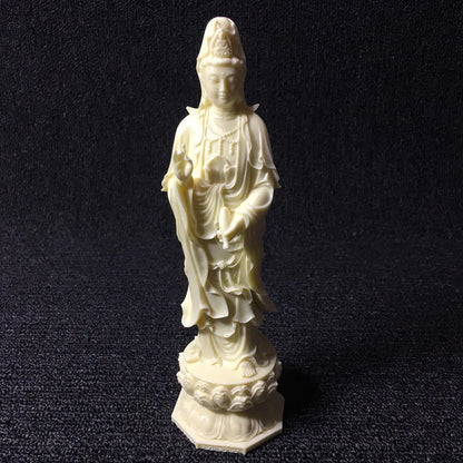 3 PCS Resin Guanyin Statue Chinese Figure Buddha Statue  High quality Home Room Office Feng Shui Statue Free Delivery