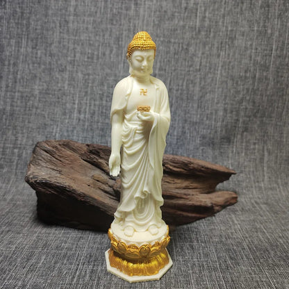 3 PCS Resin Guanyin Statue Chinese Figure Buddha Statue  High quality Home Room Office Feng Shui Statue Free Delivery