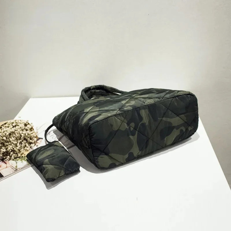 3 PCS Waterproof Women Handbag High Quality Soft Winter Female Shoulder Bag Designer Ladies Oxford Tote Purse Bolsa Feminina