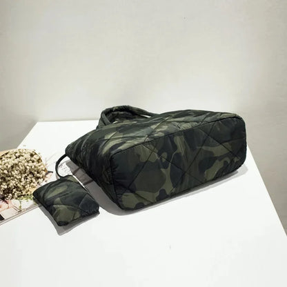 3 PCS Waterproof Women Handbag High Quality Soft Winter Female Shoulder Bag Designer Ladies Oxford Tote Purse Bolsa Feminina