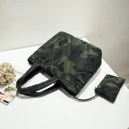 3 PCS Waterproof Women Handbag High Quality Soft Winter Female Shoulder Bag Designer Ladies Oxford Tote Purse Bolsa Feminina
