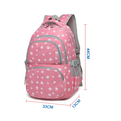 3 Pcs Set Children's Backpacks Cute Student School Bag for Girls Waterproof School bags With Lunch bag Pencil Case