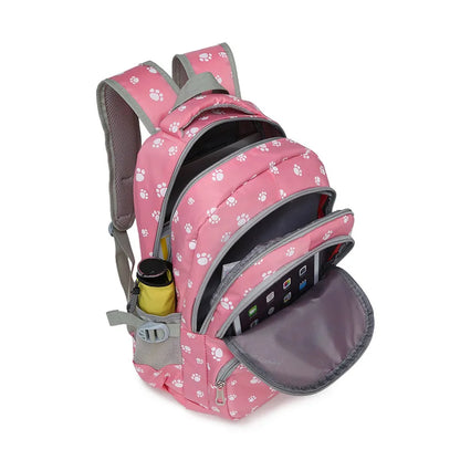 3 Pcs Set Children's Backpacks Cute Student School Bag for Girls Waterproof School bags With Lunch bag Pencil Case