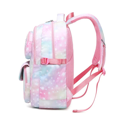 3 Pcs/Set School Bags for Child School Backpacks For Teenager Girls Pink Students Backpack Lunch box With pencil Case