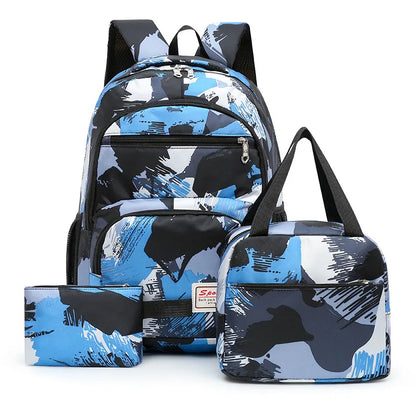 3 Pcs Sets Children's School Backpack Kawaii Women's Backpack travel Bookbag School Bags for Teens Girls bagpack Mochilas