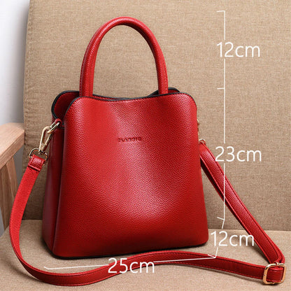 3 layers Large Capacity Handbag High Quality Crossbody Shoulder Bags For Women 2024 New Bolsos Ladies Casual Tote Bag Sac A Main