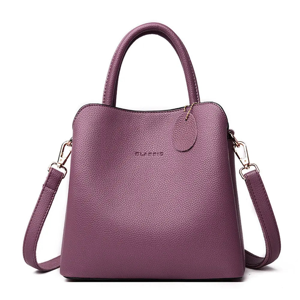 3 layers Large Capacity Handbag High Quality Crossbody Shoulder Bags For Women 2024 New Bolsos Ladies Casual Tote Bag Sac A Main