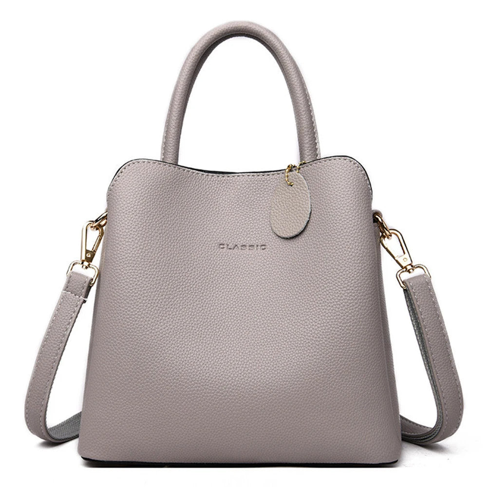 3 layers Large Capacity Handbag High Quality Crossbody Shoulder Bags For Women 2024 New Bolsos Ladies Casual Tote Bag Sac A Main