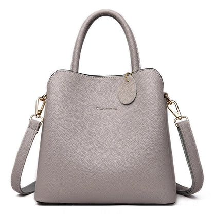 3 layers Large Capacity Handbag High Quality Crossbody Shoulder Bags For Women 2024 New Bolsos Ladies Casual Tote Bag Sac A Main