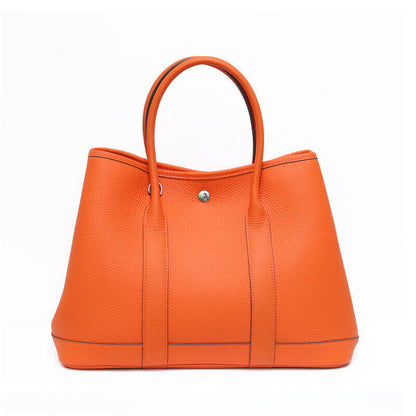 (30/36cm) Real Leather Tote Shoulder Bag Handbag Purse Fashion Work Bag w/ Strap Buy Our Tea