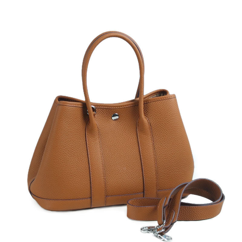 (30/36cm) Real Leather Tote Shoulder Bag Handbag Purse Fashion Work Bag w/ Strap Buy Our Tea