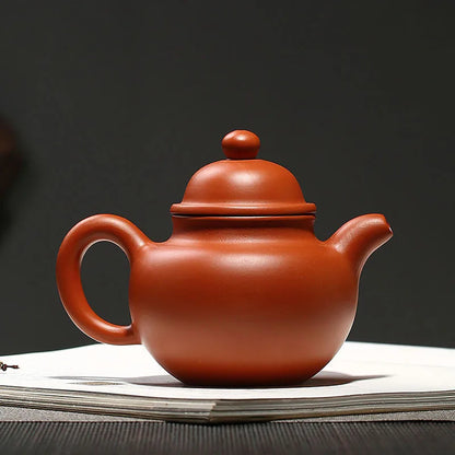 300CC Chinese Ore Beauty Kettle Yixing Clay Teapot Puer Tea Set Spherical Tea Pot Kung Fu Zisha Teaware Fine Gift