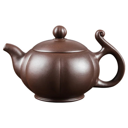 300ML Yixing Teapot Real Handmade Chinese Kettle Ball Hole Filter Purple Clay Tea Pot Puer Oolong Teaware Kung Fu Zisha Teaset