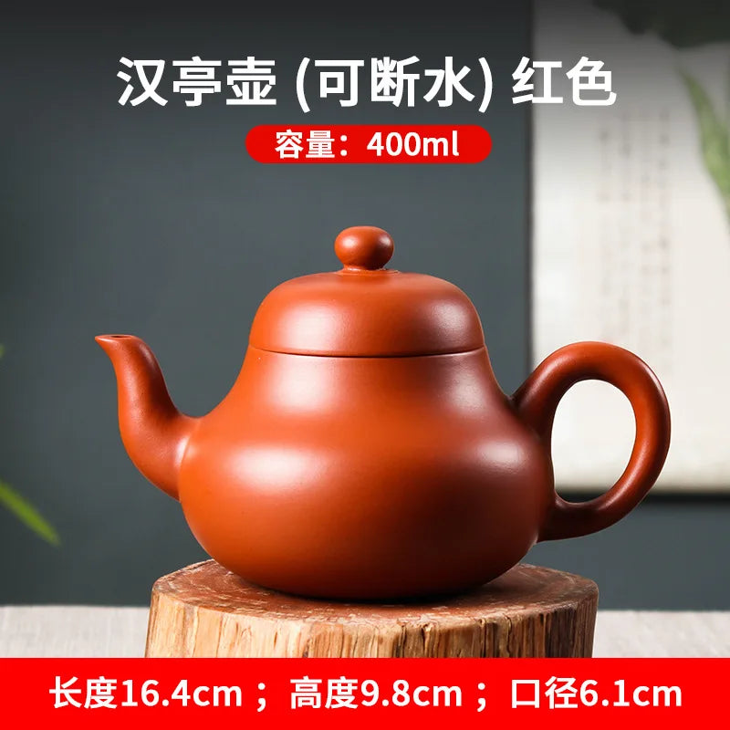 300cc Antique Yixing Purple Clay Teapot Authentic Raw Ore Beauty Pot Household Zisha Tea Infuser Chinese Tea Ceremony