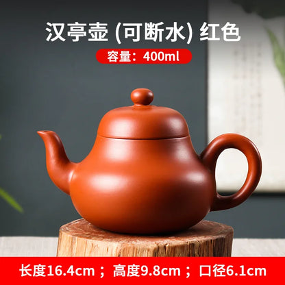 300cc Antique Yixing Purple Clay Teapot Authentic Raw Ore Beauty Pot Household Zisha Tea Infuser Chinese Tea Ceremony