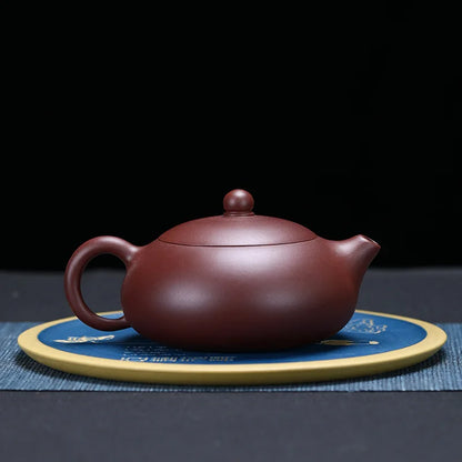 300cc Hand-painted Orchid Beauty Tea Infuser Yixing Purple Clay Tea Pot Raw Ore Zhu Mud Filter Teapot Chinese Zisha Tea Set