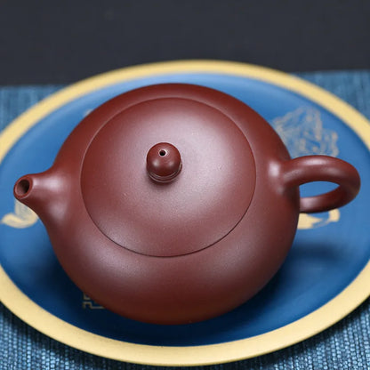 300cc Hand-painted Orchid Beauty Tea Infuser Yixing Purple Clay Tea Pot Raw Ore Zhu Mud Filter Teapot Chinese Zisha Tea Set