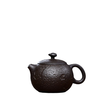 300cc Handmade Xishi Teapot with Original Ore Purple Clay Tea Kettle Authentic Tea Brewing Kung Fu Tea Pots Home Teaware Sets