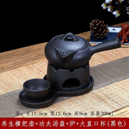 300cc Purple Clay Teapot Handmade Tea Set Pot Chinese Kung Fu Tea Pot Kettle Teapot Zisha Ceramic Pottery China Tea Set Pitcher