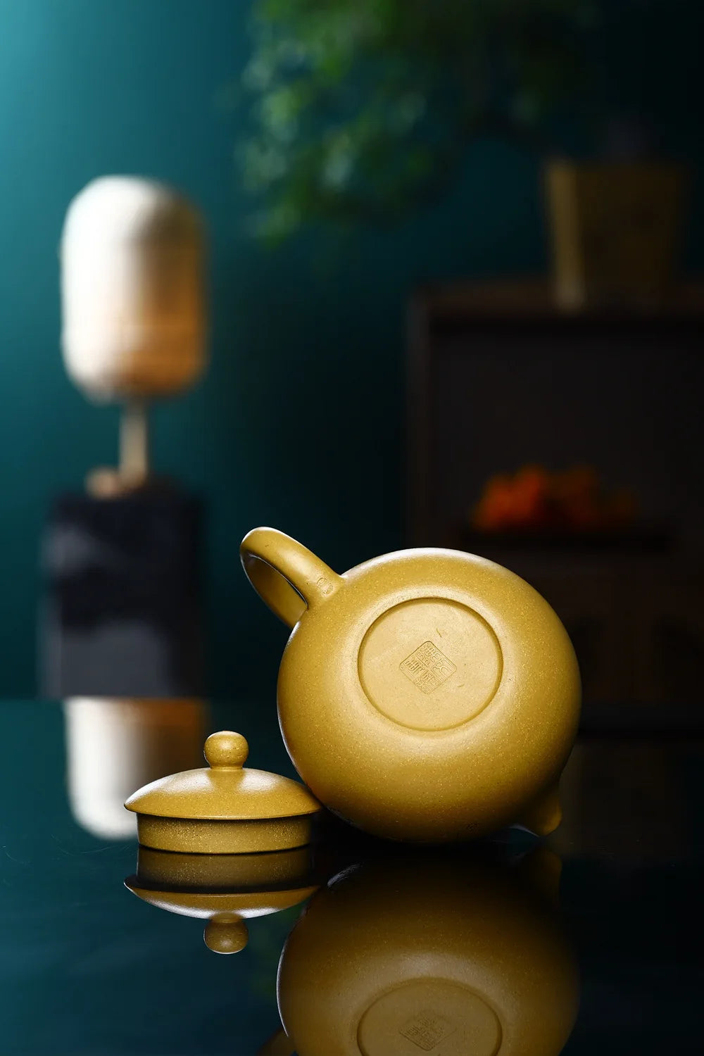 300cc Yixing Purple Clay Teapot Handmade  Xishi Tea Pot Raw Ore Gold Section Mud Kettle Chinese Zisha Tea Set