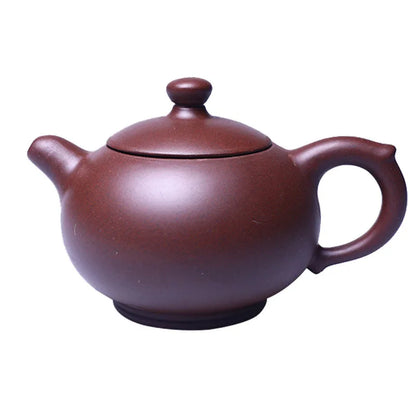 300cc Yixing tea pot purple clay Xishi teapot beauty kettle Raw ore Handmade Tea set authentic Tie Guanyin Puer ball hole filter